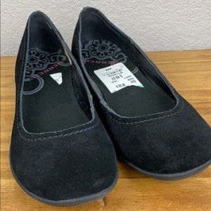 Merrill Black Suede Avesso Flats  8